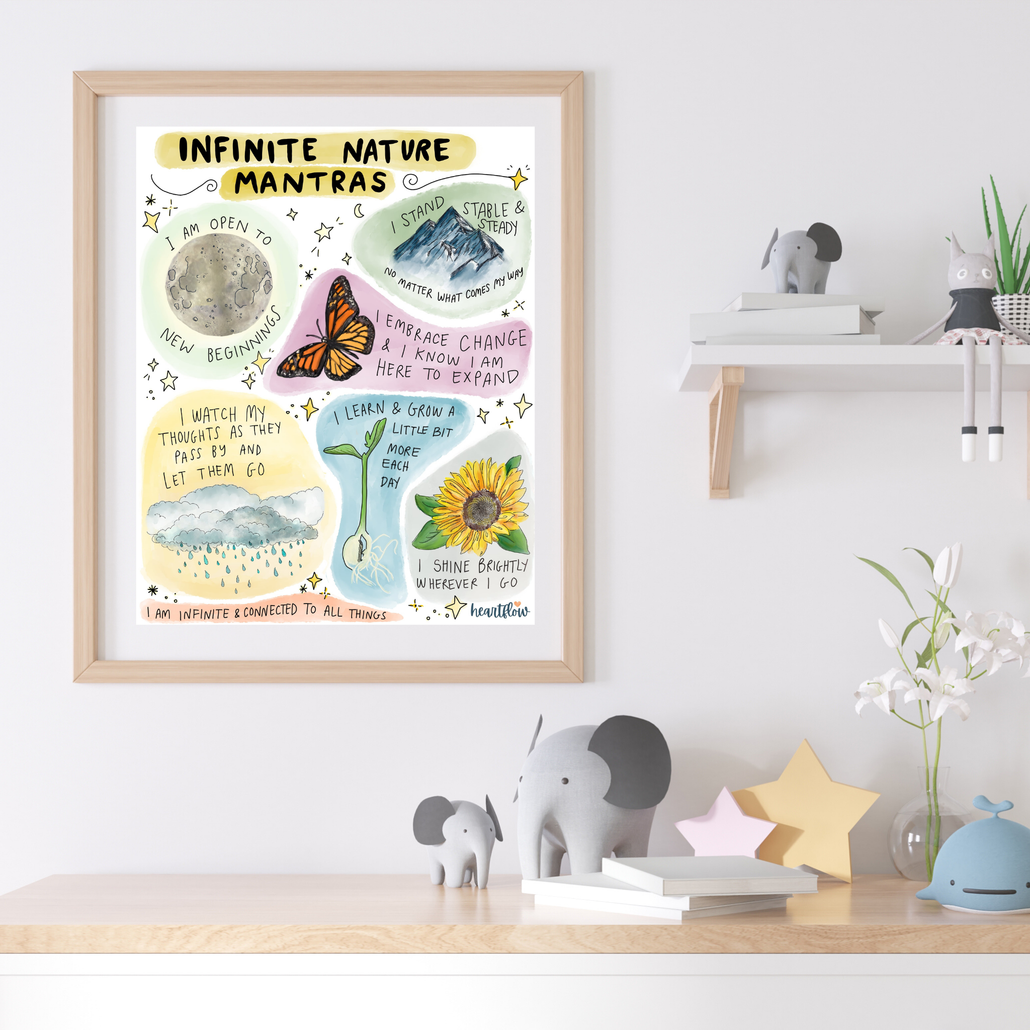Infinite Nature Mantra Art Print – Infinite Kids